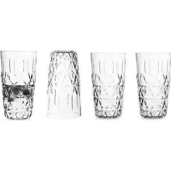 Sklenice Sada skleniček Sagaform Juni 4-pack 5017340 průhledná TSP