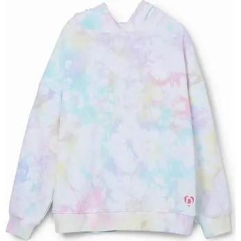 Chlapecká mikina Dětská bavlněná mikina Desigual 24SGSK05 modrá 05X, vel. 110-128