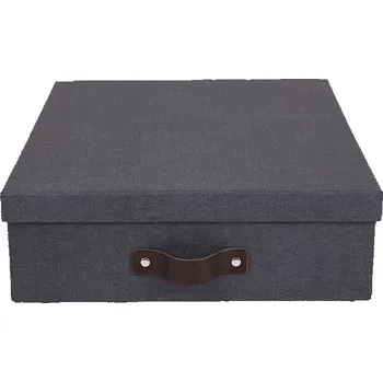 Úložný box Úložný box Bigso Box of Sweden Oskar 9451C6849LEA648 černá 99X