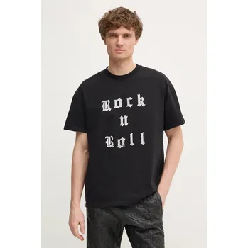 Pánské tričko Bavlněné tričko ZADIG&VOLTAIRE černá barva, s potiskem, JMTS01726 JMTS01726.11 99X, vel. XXL