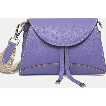 Kožená kabelka Gianni Chiarini MARGOT fialová barva, BS.11410.GRN.NABCL 04X, vel. ONE SIZE