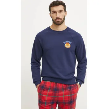 Pánská mikina Mikina United Colors of Benetton x GARFIELD 31NB4M01U námořnická modř 59X, vel. S