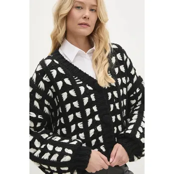 Dámský svetr Kardigan Answear.LAB dámský, černá barva YU036.ims 99X, vel. S/M