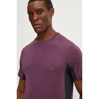 Tréninkové tričko Reebok Athlete 2.0 fialová barva, 100205351 49X, vel. S