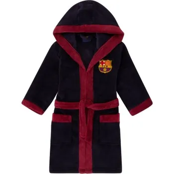 Chlapecký župan Fan-shop Dětský župan BARCELONA FC navy velikost: 7/8 let