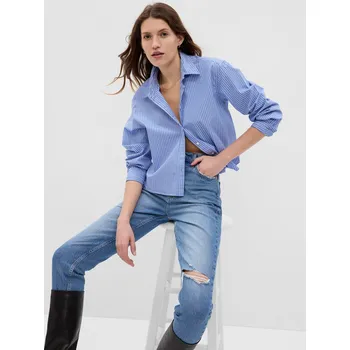 Dámská košile GAP Dámská Bavlněná košile crop 463659-04 Velikost: XL Tričko zdarma při nákupu nad 3000,-!