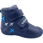 Dětské zimní kotníkové boty D.D.step 015-52347 modré Velikost: 22 (EU)