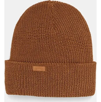 Čepice Čepice Billabong hnědá barva, z husté pleteniny ABJHA00238 82X, vel. ONE SIZE