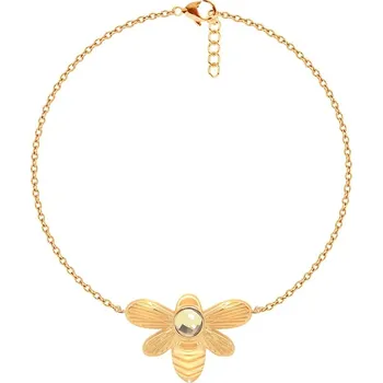 Náramek Pozlacený náramek Lilou Honey 211/160/20/BRA/PO zlatá GLD, vel. ONE SIZE