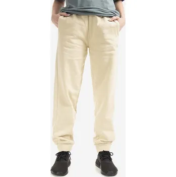 Bavlněné tepláky The North Face Oversized Jogger NF0A5IGE béžová 01X, vel. L