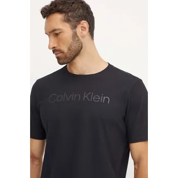 Pánské tričko Tréninkové tričko Calvin Klein Performance 00GMF4K124 černá 99X, vel. L