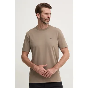 Pánské tričko Tričko Boss Green Tee 50506373 béžová 80X, vel. S