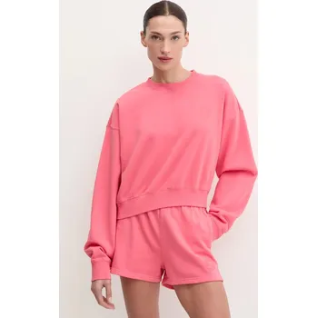 Pánské oblečení Bavlněná mikina P.E Nation Reverie 244F347 růžová 38X, vel. S