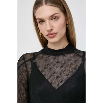 Tričko s dlouhým rukávem BOSS černá barva, 50505774 99X, vel. S