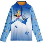 Chlapecká mikina Spyder International 1/2 Zip Cobalt T-Rex