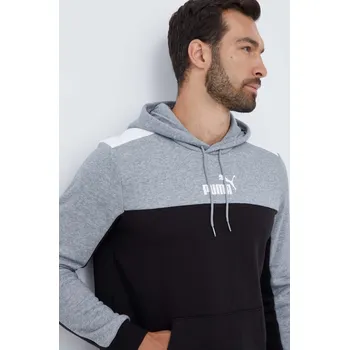 Pánská mikina Mikina Puma 849036 šedá 90X, vel. M