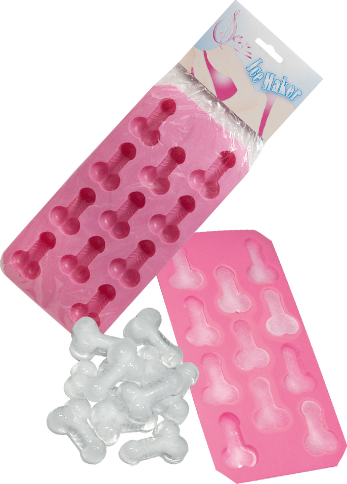 Tvořítko na led ve tvaru penisu Sexy Ice Maker