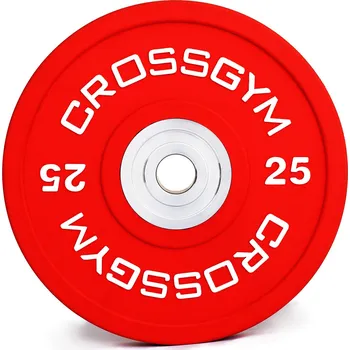 Olympijský kotouč TRINFIT Bumper Plate CrossGym 25 kg