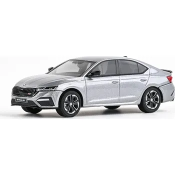 autíčko Škoda Octavia IV RS 2020 Šedá Quicksilver Metalíza 1:43 Škoda Octavia 4 - kovový model