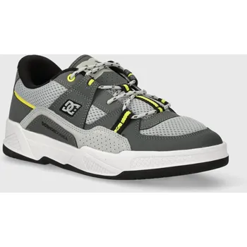 Pánské tenisky Sneakers boty DC Construct šedá barva, ADYS100822 90X, EUR 46