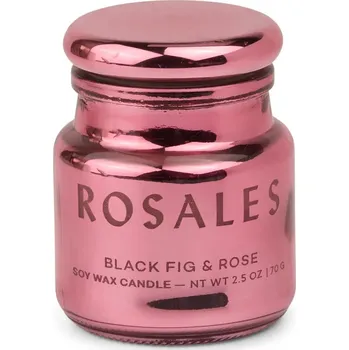 Svíčka Vonná sójová svíčka Paddywax Saffron Rose 71 g CHR0204EU růžová 42X