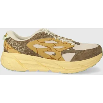 Pánské tenisky Boty Hoka Clifton L Suede TP zelená barva, 1150910 81X, EUR 43 1/3