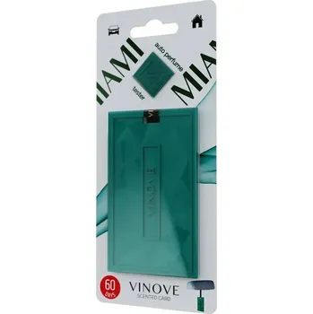 Vůně do auta V18-17 VINOVE scented card MIAMI závěsná vonná karta