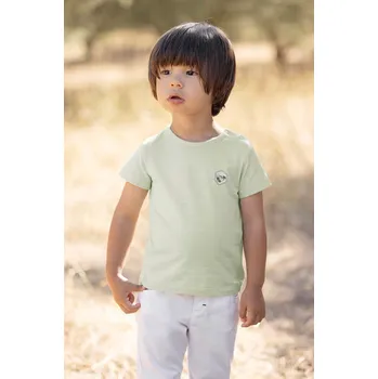 Chlapecké oblečení Bavlněné dětské tričko Tartine et Chocolat TY10041.60.74 zelená 97X, vel. 74