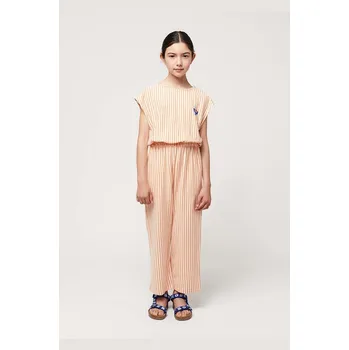 Kojenecký overall Dětský bavlněný overal Bobo Choses 124AC121 oranžová 20X, vel. 135/148