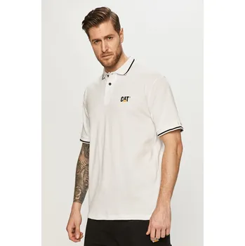 Pánské tričko Polo tričko CAT Footwear 2620109.10110 béžová 01A, vel. S