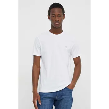 Pánské tričko Bavlněné tričko AllSaints BRACE SS CREW 3-pack MD130M modrá 55D, vel. S