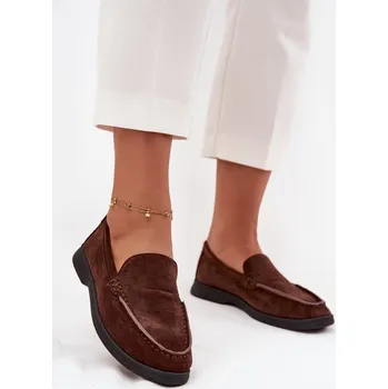 Dámské mokasíny Boto Dámské mokasiny z eko semiše Tynara Barva: Béžová, Velikost: 36