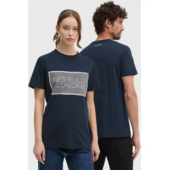Bavlněné tričko Red Bull Racing x Pepe Jeans RU500004 námořnická modř 59X, vel. S