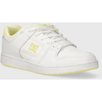 Pánské tenisky Kožené sneakers boty DC Manteca bílá barva, ADJS100161 00X, EUR 40