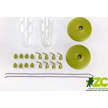 Krmítko pro ptáka Krmítko 2v1 pro venkovní ptactvo - Robin zelená