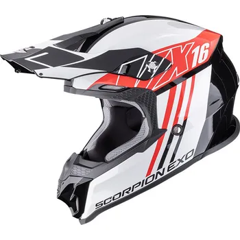 Motodoplněk SCORPION přilba VX-16 EVO AIR Lignes black/red - S