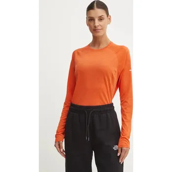 Pánské tričko Funkční triko s dlouhým rukávem Montane Dart oranžová barva, FDLST17 23X, vel. M