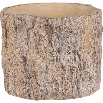 Zahradní dekorace Obal betonový imitace dřevěné kůry