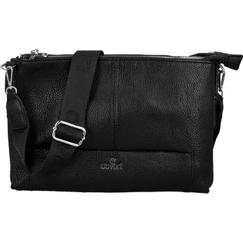 Kabelka Trendy dámská koženková crossbody kabelka Kalle, černá