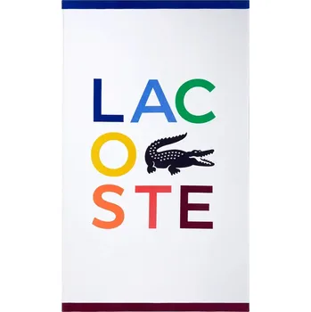 Ručník Bavlněný plážový ručník Lacoste LCROCOLO 100 x 170 cm 1047571 vícebarevná MLC, vel. ONE SIZE
