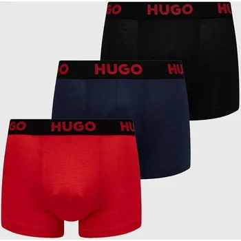 Boxerky Boxerky HUGO 3-pack pánské 50496723 vícebarevná MLB, vel. S