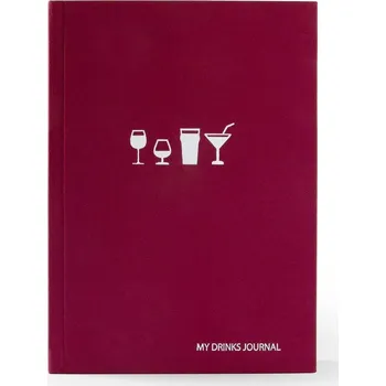 Zápisník Poznámkový blok Luckies of London My Drinks Journal SK.MYDRINKS1 vícebarevná MLC