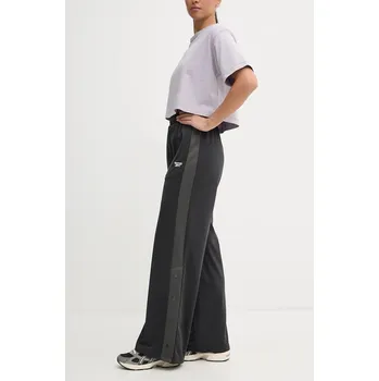 Dámské kalhoty Tepláky Reebok Classic černá barva, hladké, 100208558 99X, vel. M