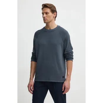 Pánská móda Bavlněné tričko s dlouhým rukávem Calvin Klein Jeans J30J326450 šedá 90Y, vel. M