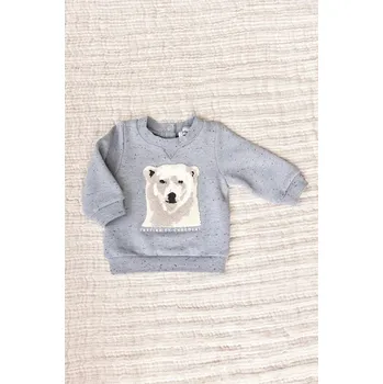 Chlapecká mikina Dětská mikina Tartine et Chocolat modrá barva, s potiskem, TZ15021 TZ15021.80.94 05X, vel. 80