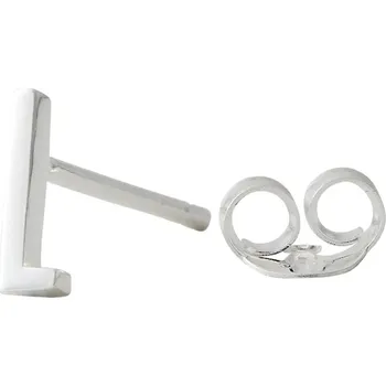 Náušnice Stříbrná náušnice Design Letters 90401000L stříbrná SLV, vel. ONE SIZE