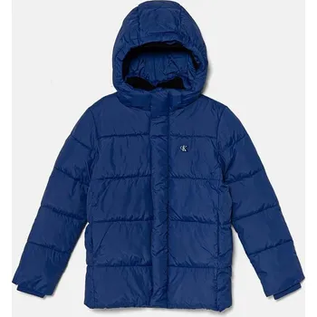 Dětská bunda Calvin Klein Jeans IB0IB01276.128.176.9BYH modrá 95X, vel. 164
