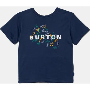 Dětské bavlněné tričko Burton SCRIBBLE 243601 námořnická modř 59X, vel. 128