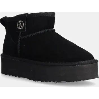 Dívčí sněhule Semišové sněhule Patrizia Pepe Girl černá barva PPD793 99X, EUR 41