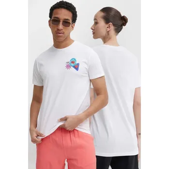 Pánské tričko Bavlněné tričko Kaotiko AO080.01.H002 béžová 01X, vel. L